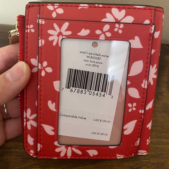 Kate Spade Staci Love Poise Small L-zip Wallet - Picture 4 of 4